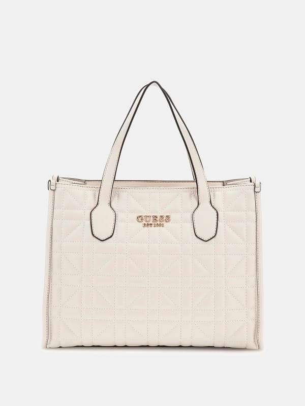 GUESS Gesteppte Henkeltasche Silvana