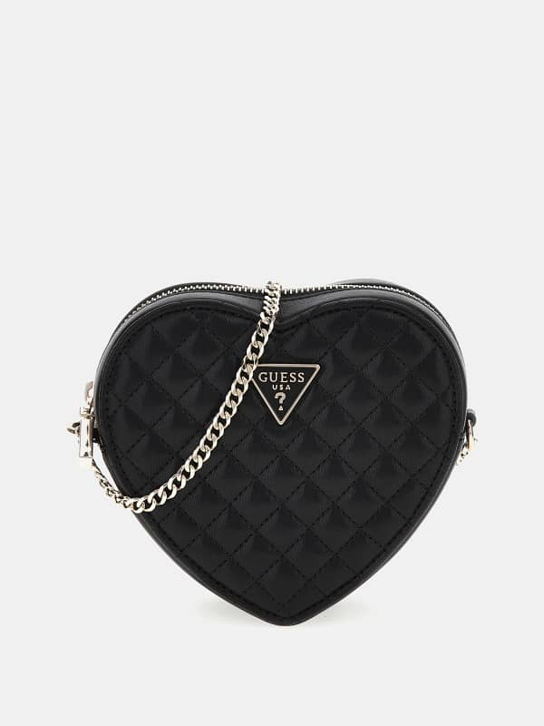 GUESS Mini Sac À Bandoulière Rianee Rembourré Surpiqué