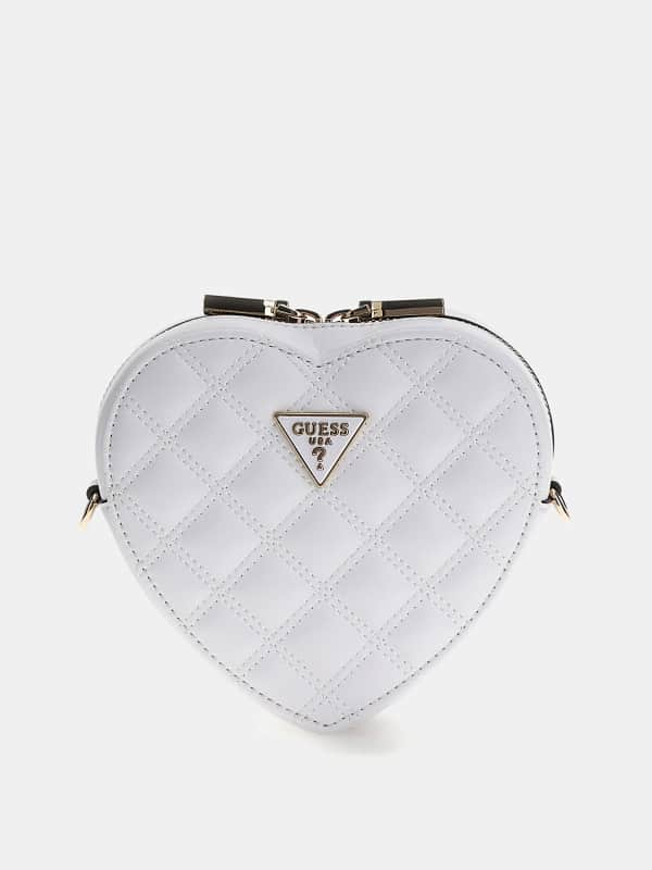 GUESS Mini Sac À Bandoulière Rianee Rembourré Surpiqué