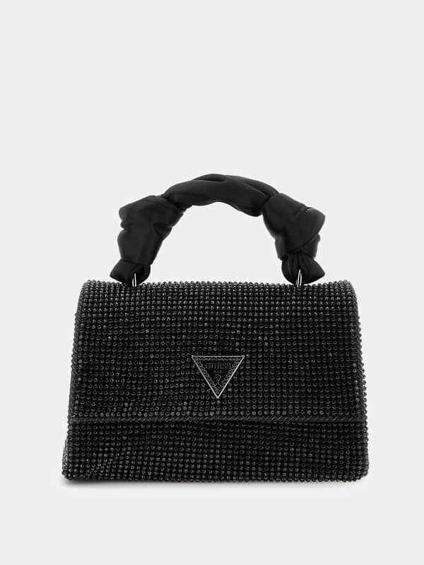 Guess Lua Rhinestone-Detailed Mini Handbag