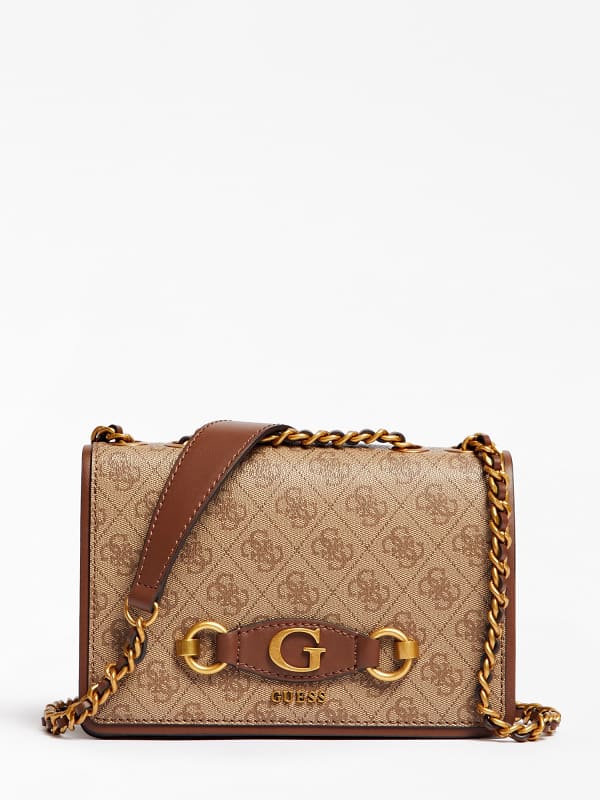 Guess Izzy 4G Logo Mini Crossbody Bag