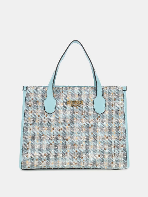 Guess Silvana Tweed Handbag