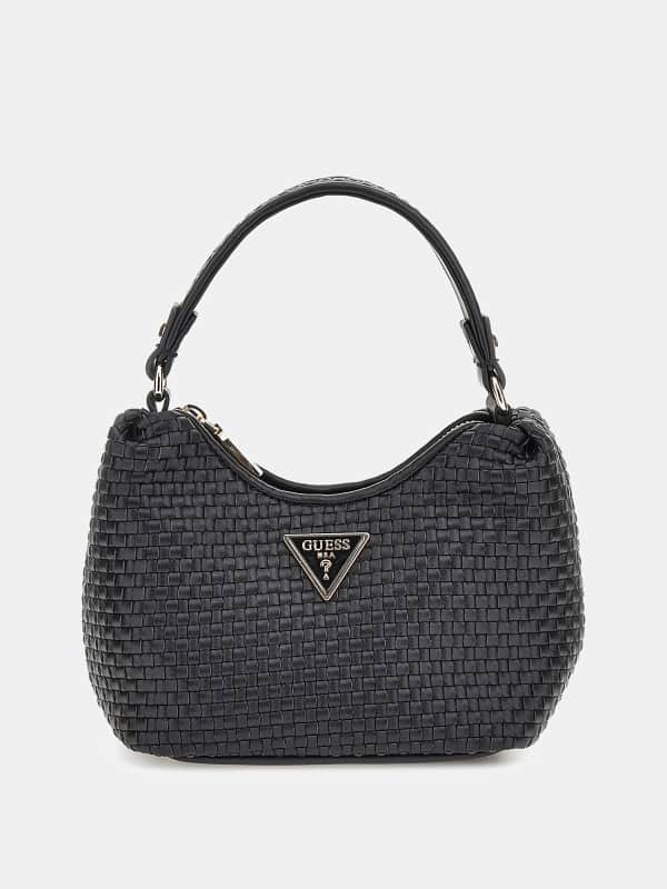 GUESS Geflochtene Mini Hobo Bag Etel