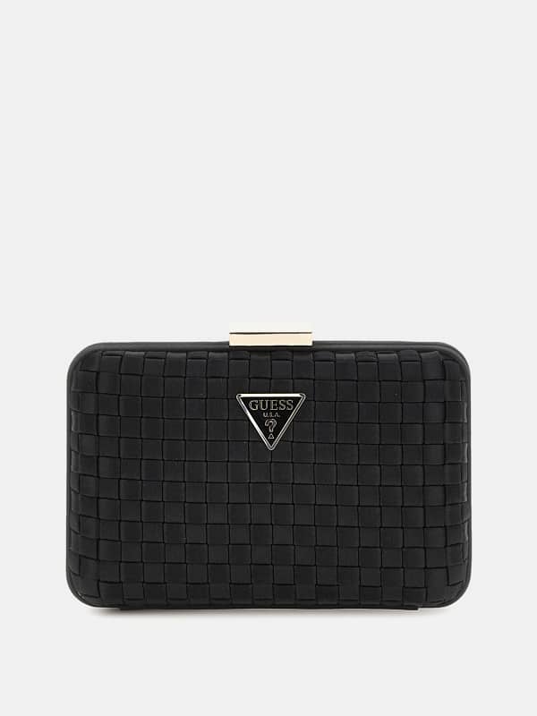 GUESS Twiller Clutch Vlechtpatroon