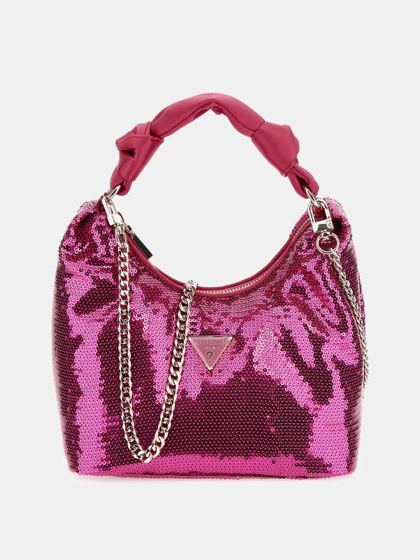 GUESS Mini Sac Hobo Velina À Sequins