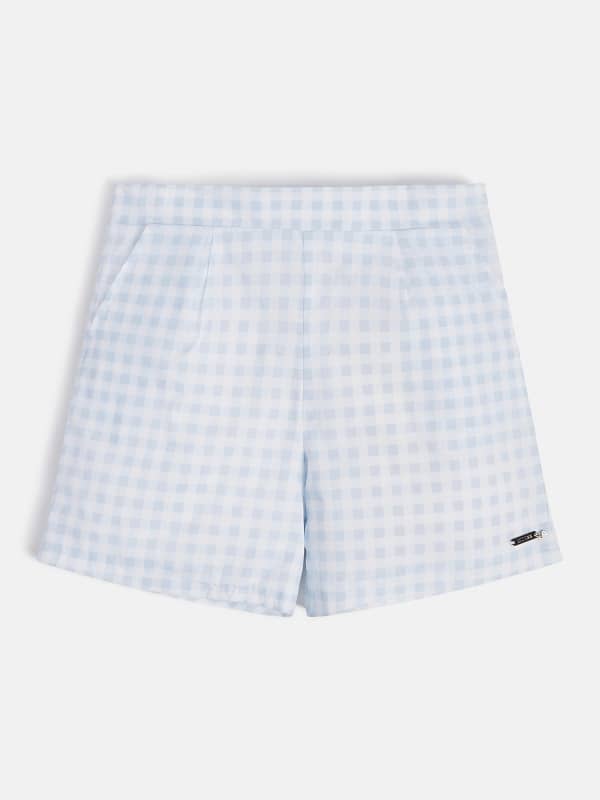 Guess Gingham Checked Shorts