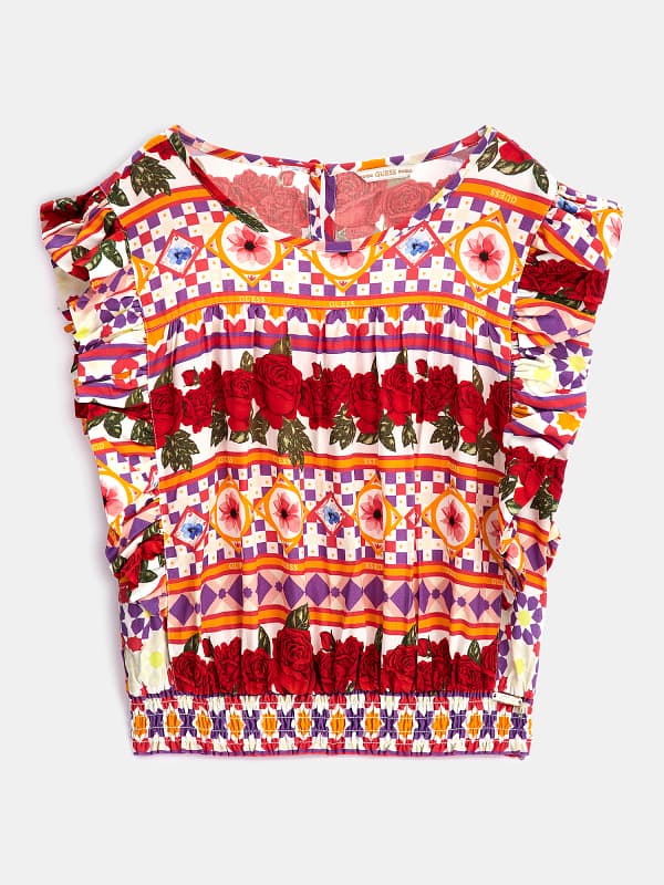 GUESS Top Mit Allover-Print