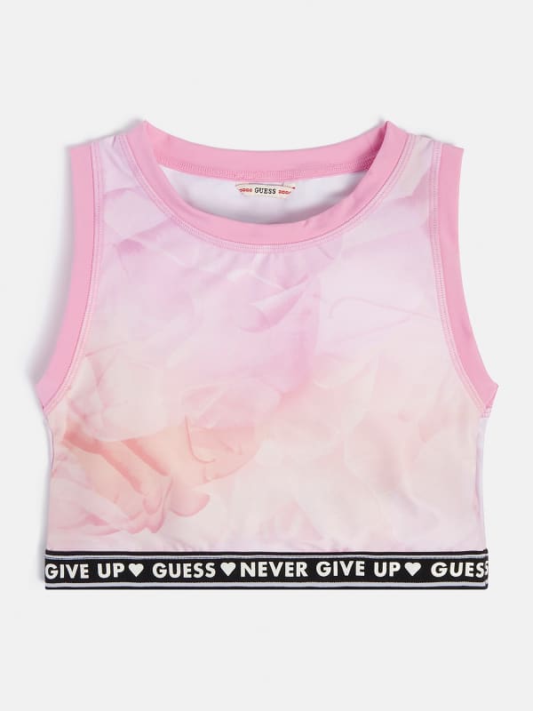 Guess All Over Print Active Top