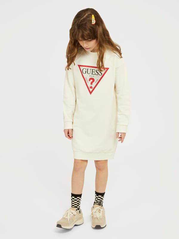 GUESS Robe Logo Triangulaire Frontal