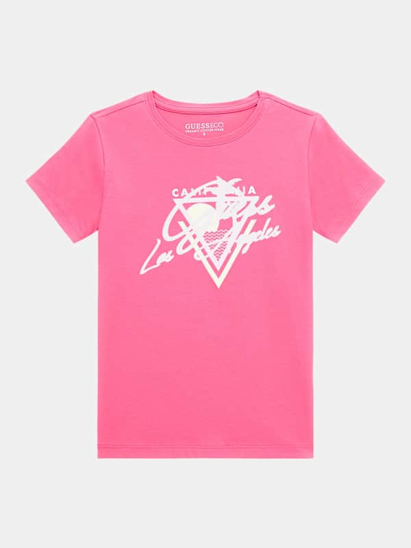 Guess Kids Front Logo Stretch T-Shirt