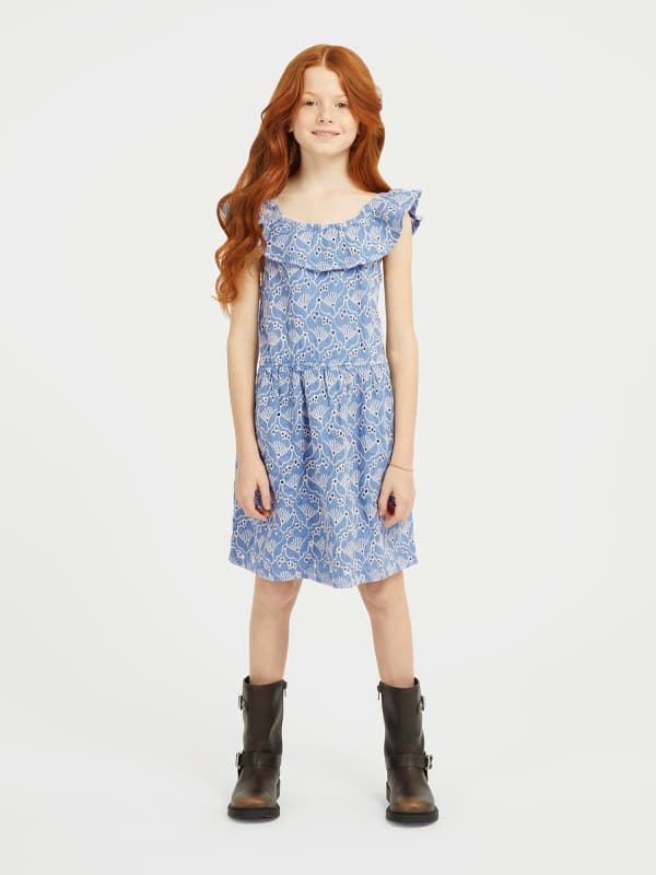 GUESS Robe En Broderie Anglaise