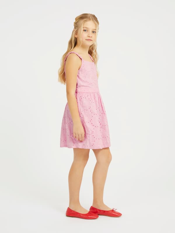 GUESS Robe En Broderie Anglaise