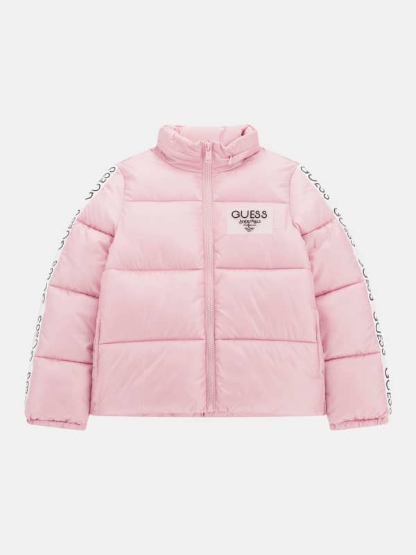 GUESS Steppjacke Mit Seitlichem Logoband