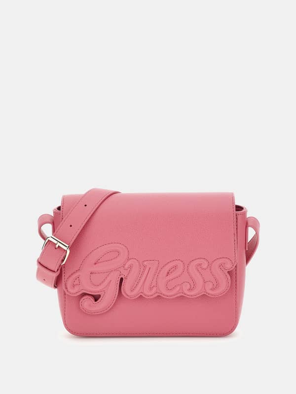 GUESS Borsa A Tracolla Logo Frontale