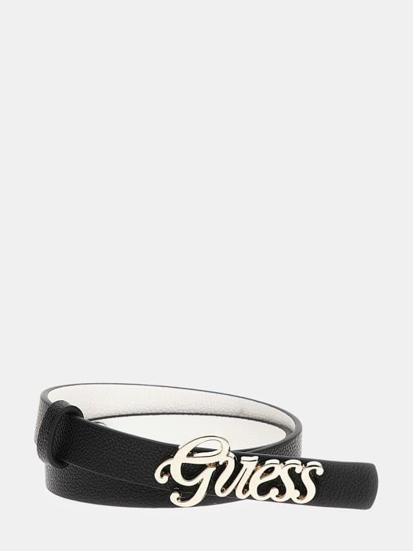 GUESS Riem Met Gesp Met Logo