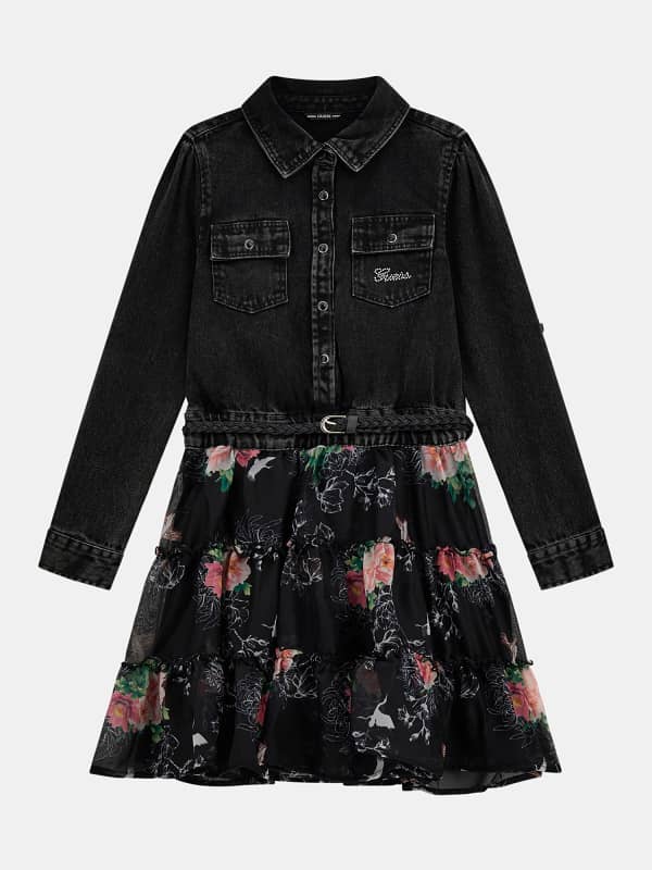 Guess Kids All Over Print Dress