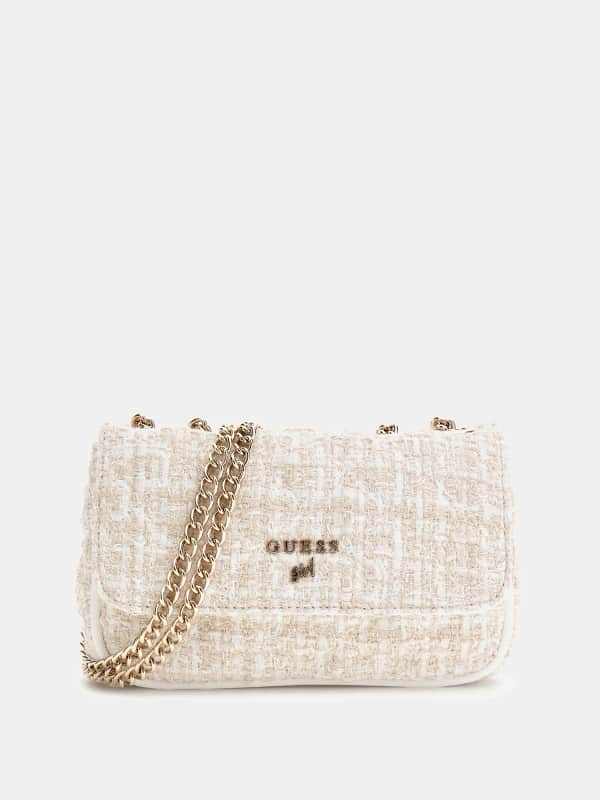 GUESS Sac À Bandoulière En Tweed