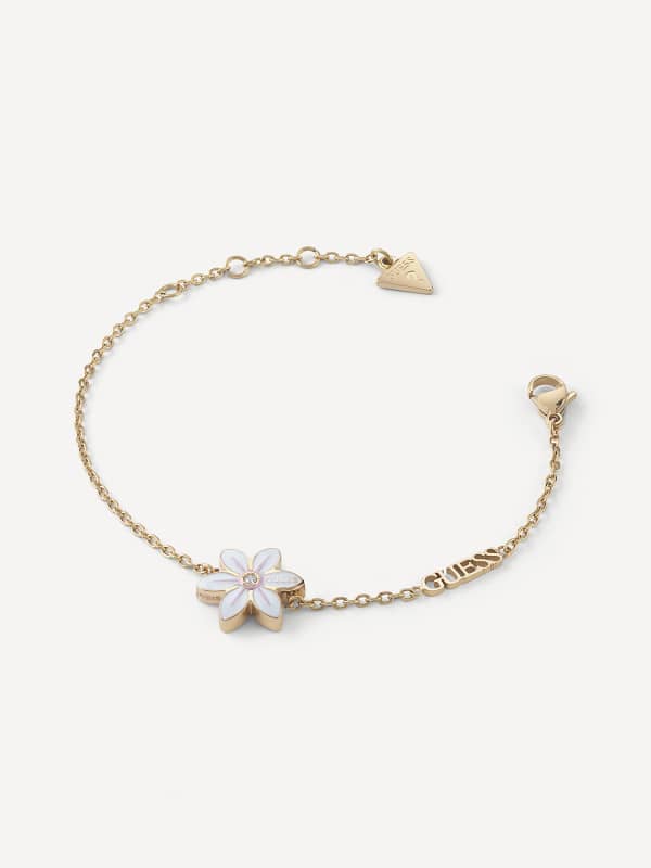 GUESS Bracciale White Lotus