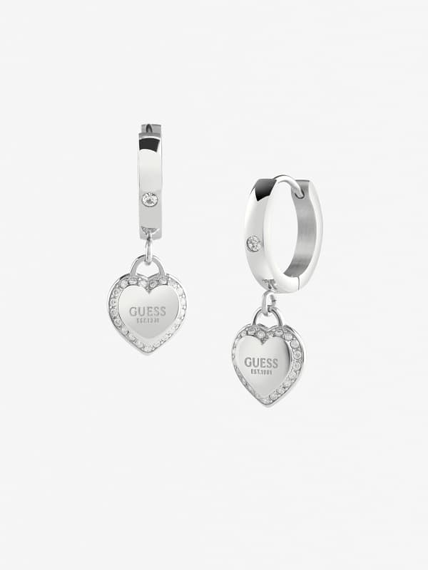 Guess Fine Heart Earrings