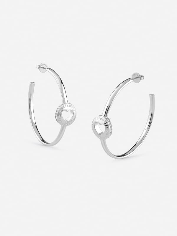 GUESS Boucles D'oreilles « Rolling Hearts »