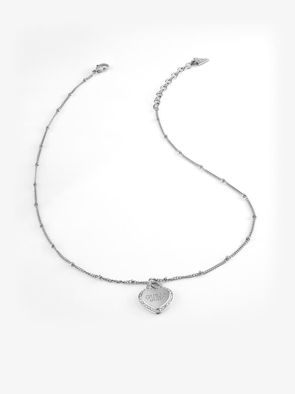 Guess Fine Heart Necklace