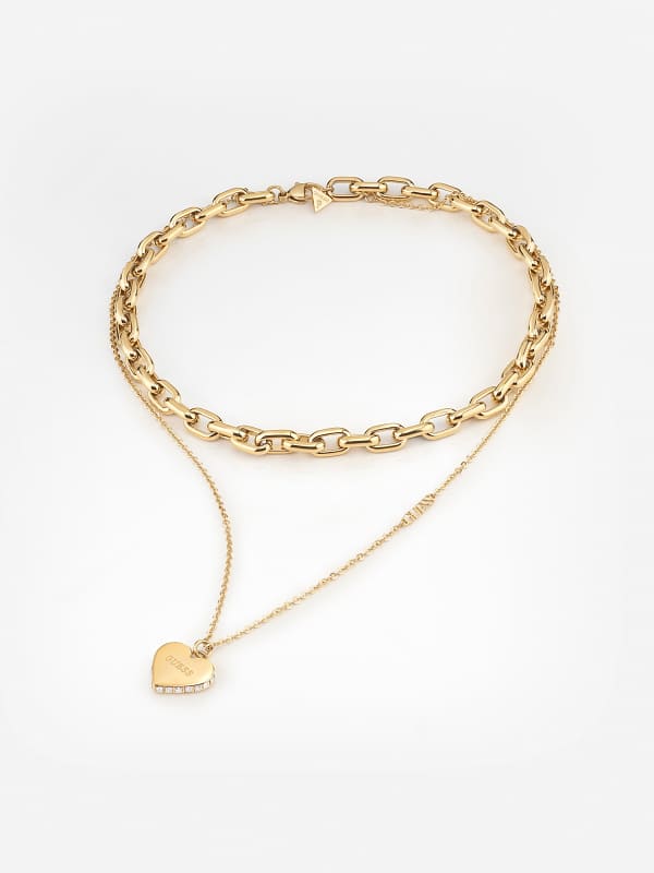 Guess Falling In Love Necklace