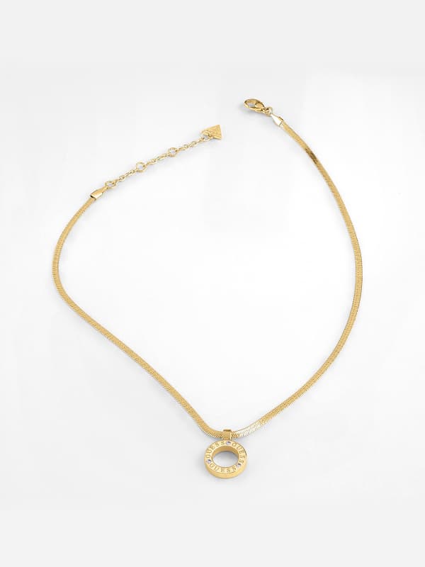 Guess Circle Lights Necklace