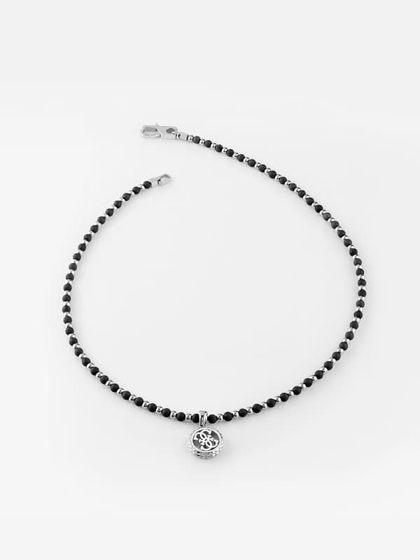 Guess Black Onyx Necklace