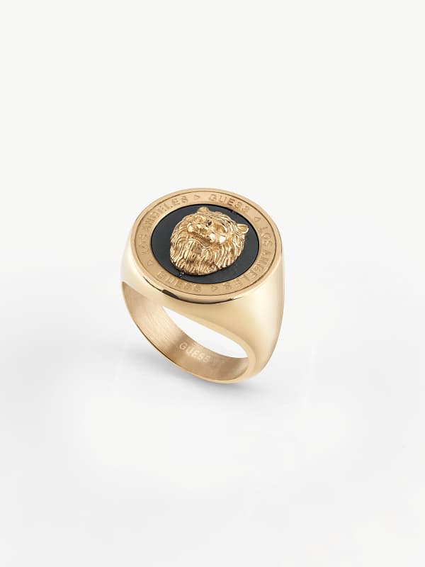 Guess Lion King Ring