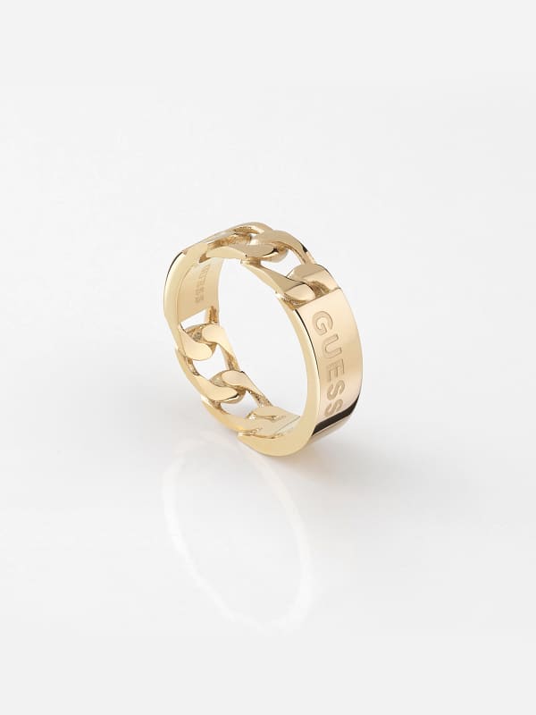 GUESS Bague X Logo