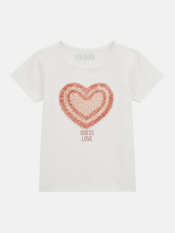 GUESS T-Shirt Mousseline Frontale