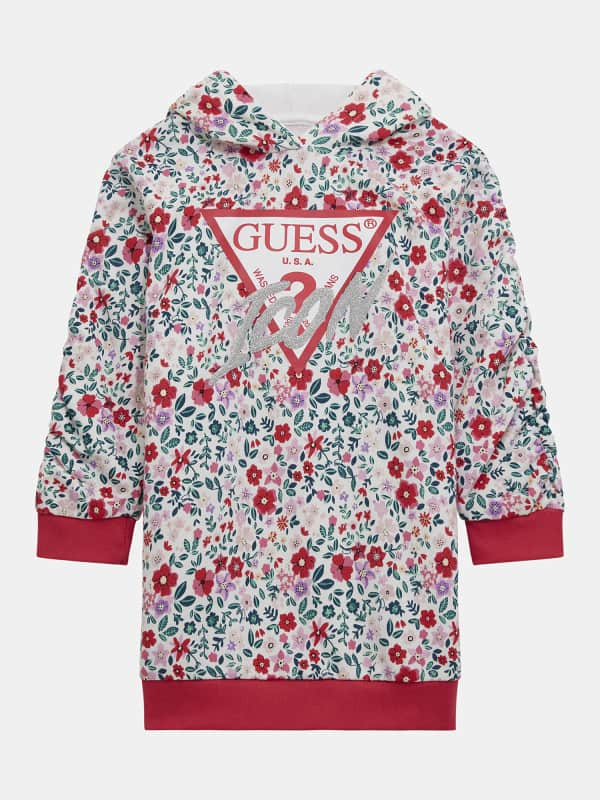 GUESS Vestido Con Estampado Floral Integral