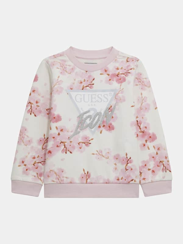 GUESS Sweatshirt Allover-Blumenprint