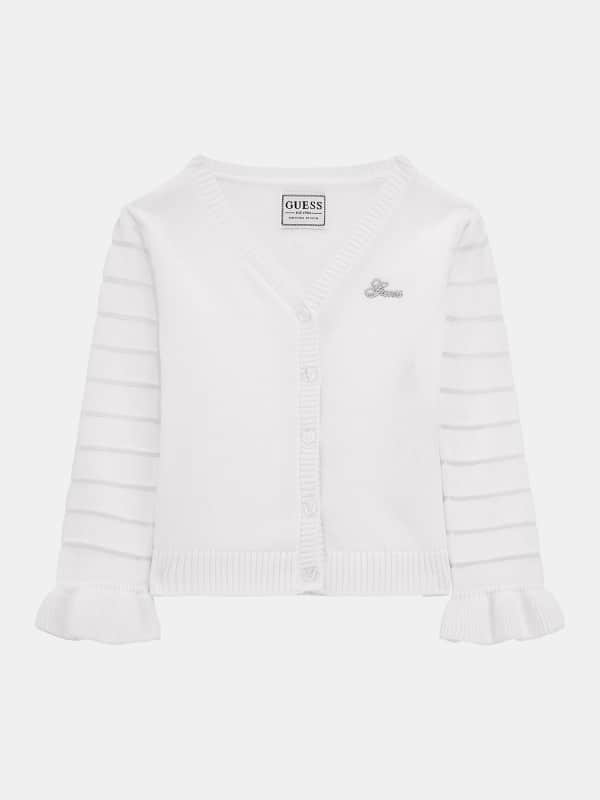 Guess Kids Mesh Sleeves Cardigan