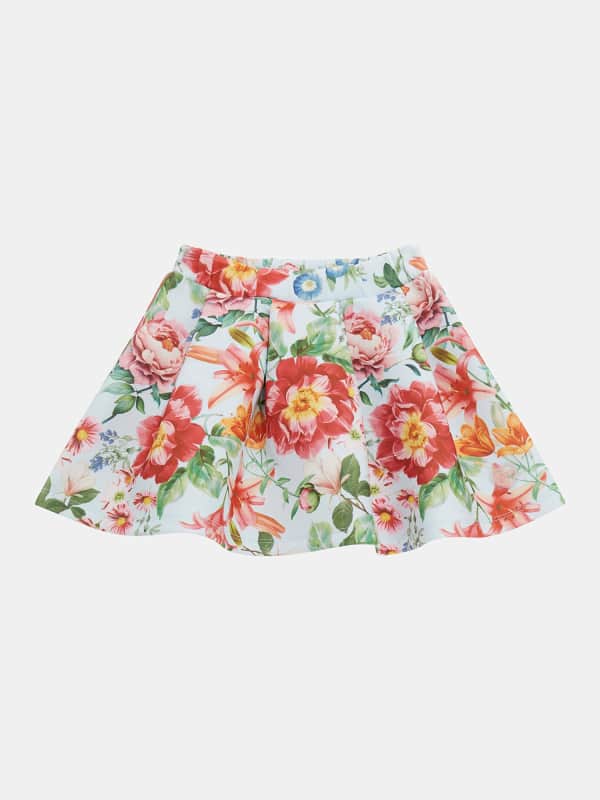 Guess Kids All Over Floral Print Skirt