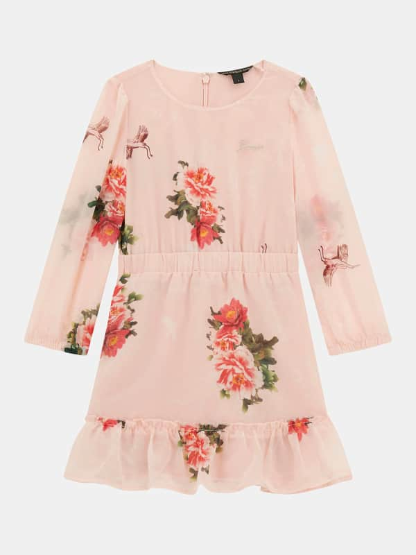 Guess Kids All Over Logo Dress