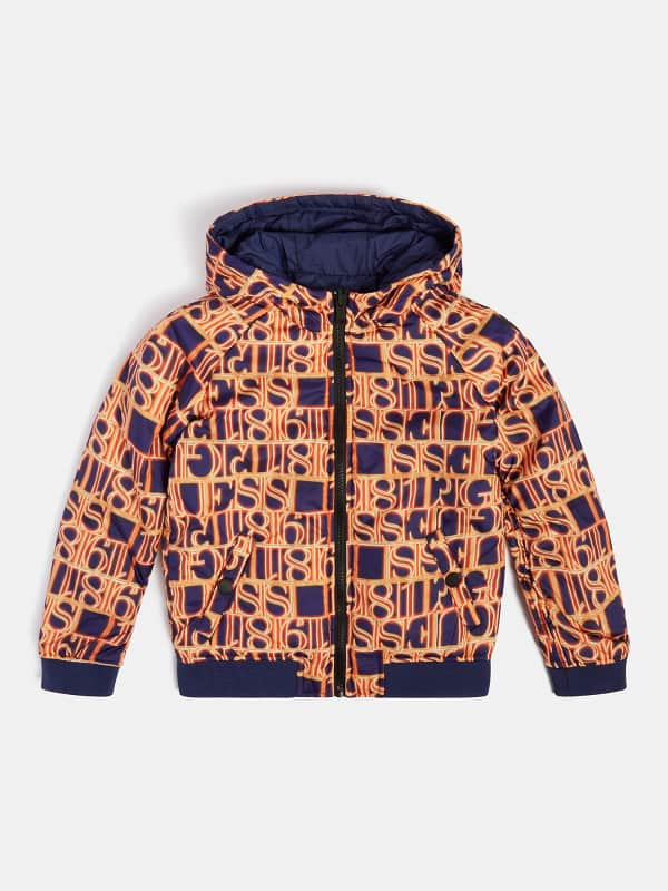 Guess Hooded Reversible Puffer