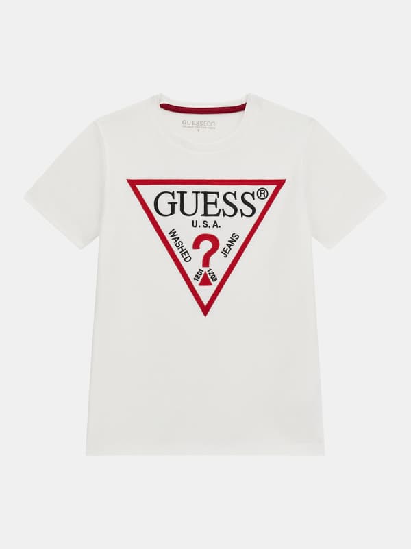 GUESS T-Shirt Logo Triangolo