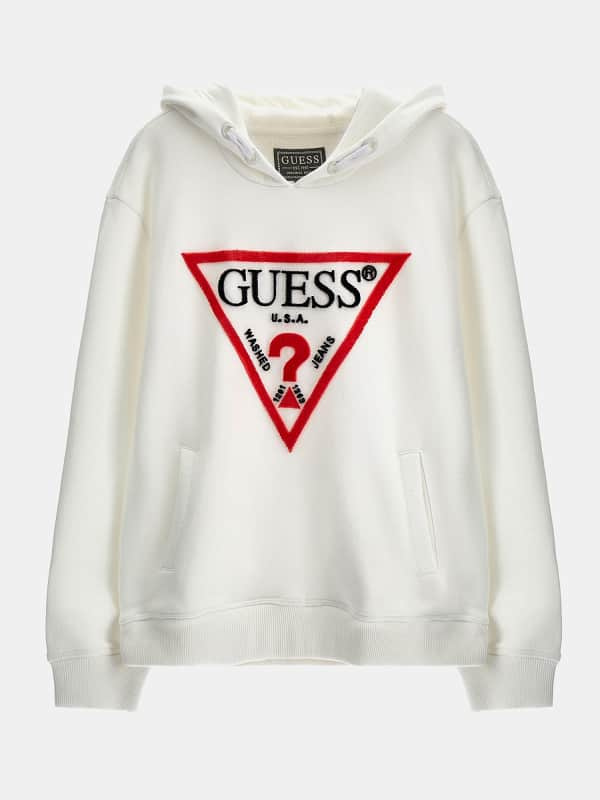 GUESS Sweatshirt Mit Logo-Dreieck