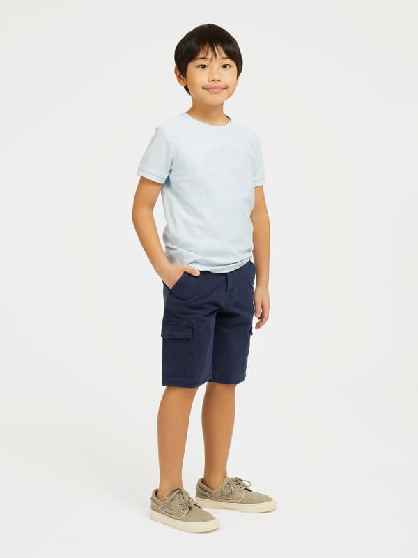 Guess Kids Mid Rise Cargo Shorts