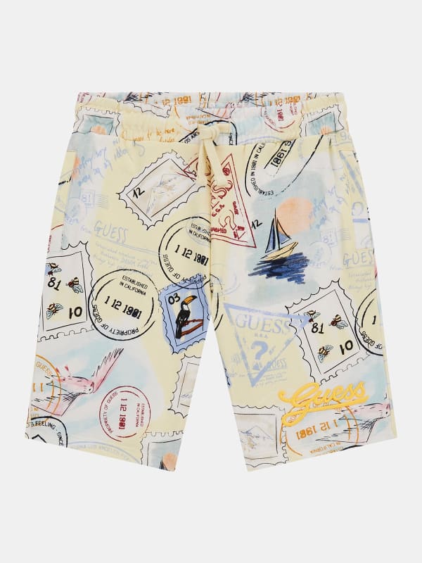 GUESS Shorts Allover-Print