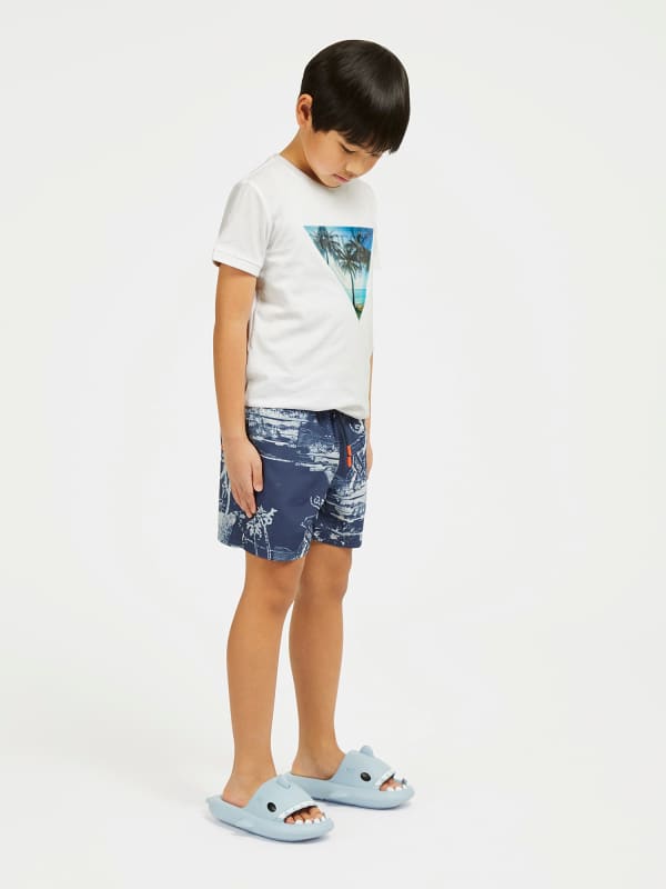 Guess Kids Triangle Logo T-Shirt