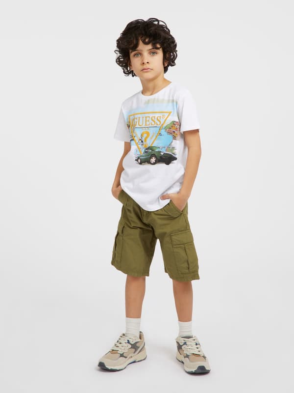 Guess Kids Front Print T-Shirt