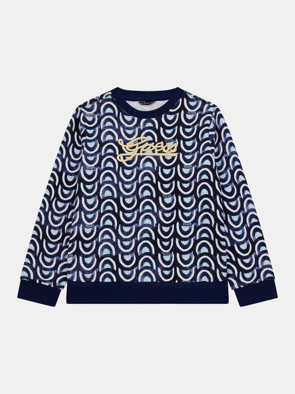 Guess Kids All Over Print Sweatshirt