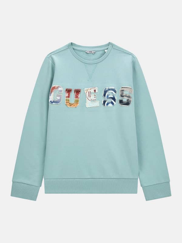 GUESS Sweatshirt Logo-Patch