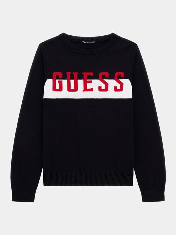 Guess Kids Front Logo Sweater