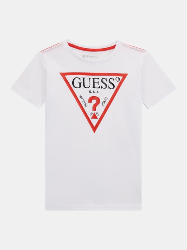 GUESS T-Shirt Logo Triangle