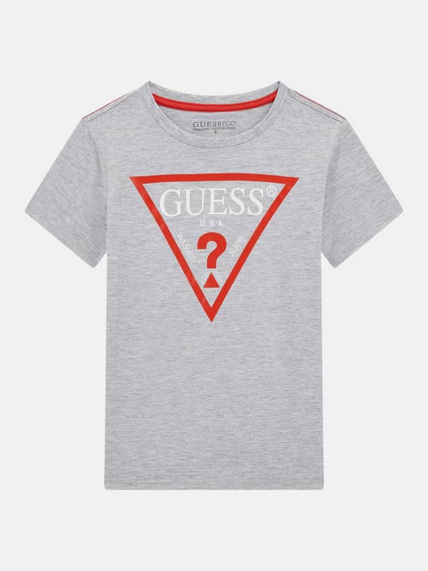 GUESS T-Shirt Logo Triangle