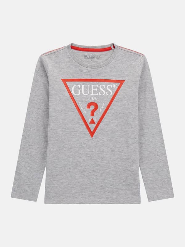 GUESS T-Shirt Logo Triangle