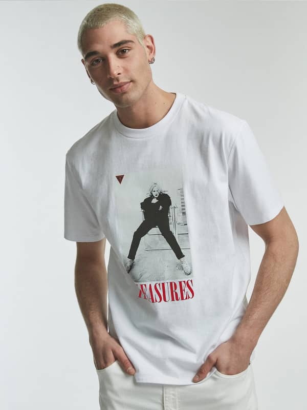 Guess Front Print T-Shirt